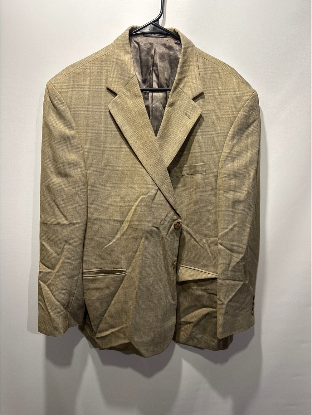 Oscar de la Renta Men's 46R Wool Blazer Jacket